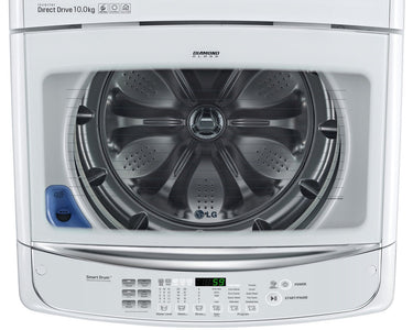 Second hand LG 10kg Top Load Washing Machine WTG1032WF - Second Hand Appliances Geebung